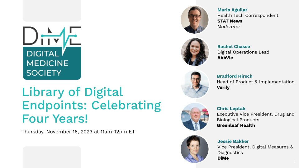 Library of Digital Endpoints: Celebrating Four Years!
